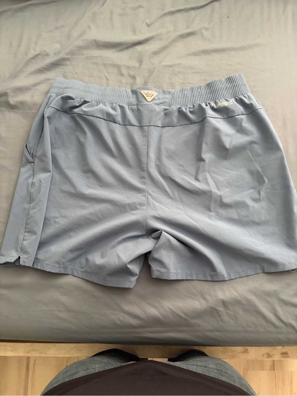 Light Blue Men's Columbia Performance Shorts